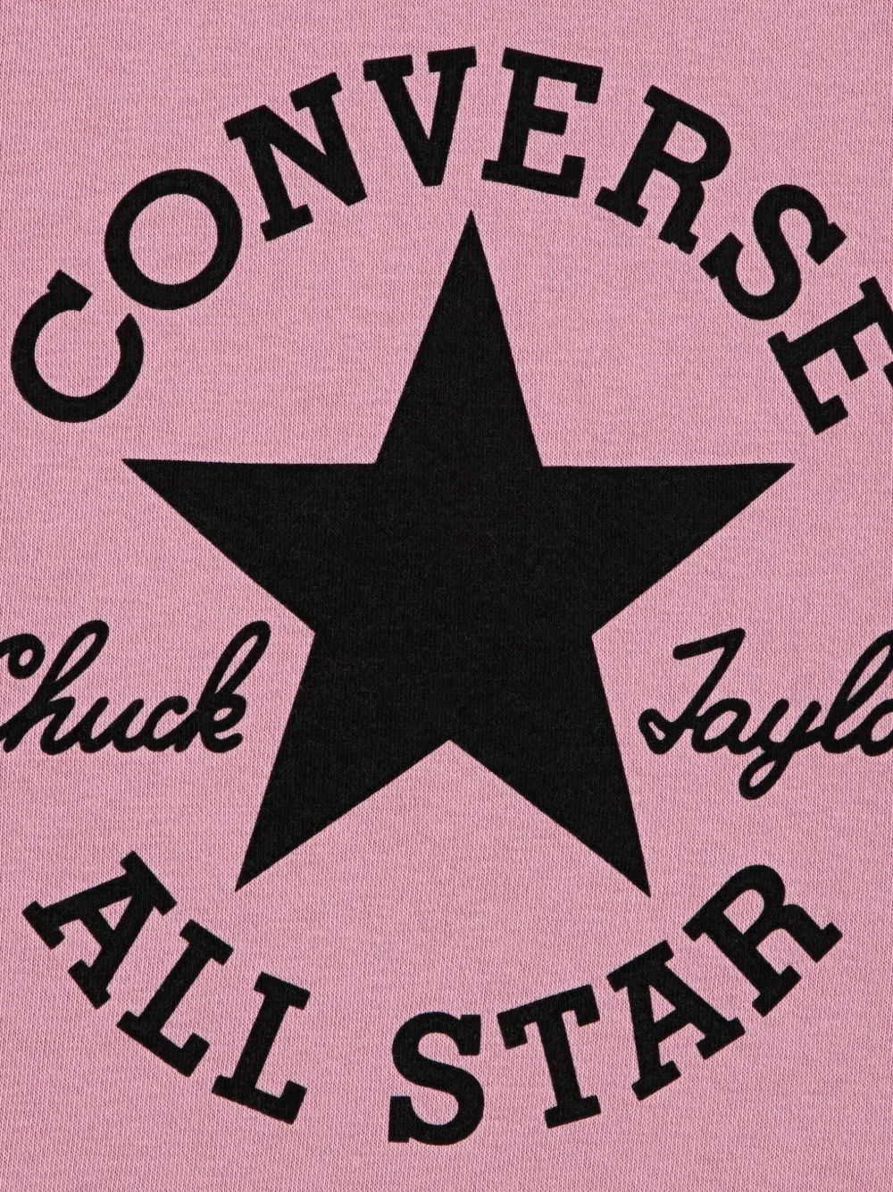 Худи с графическим принтом Converse Kids, розовый — фото 3