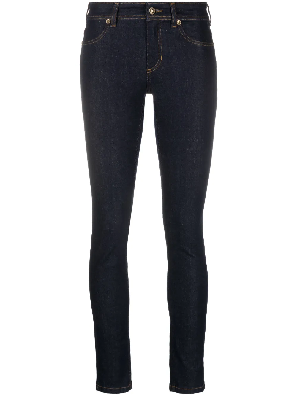 

Джинсы скинни средней посадки Versace Jeans Couture, синий