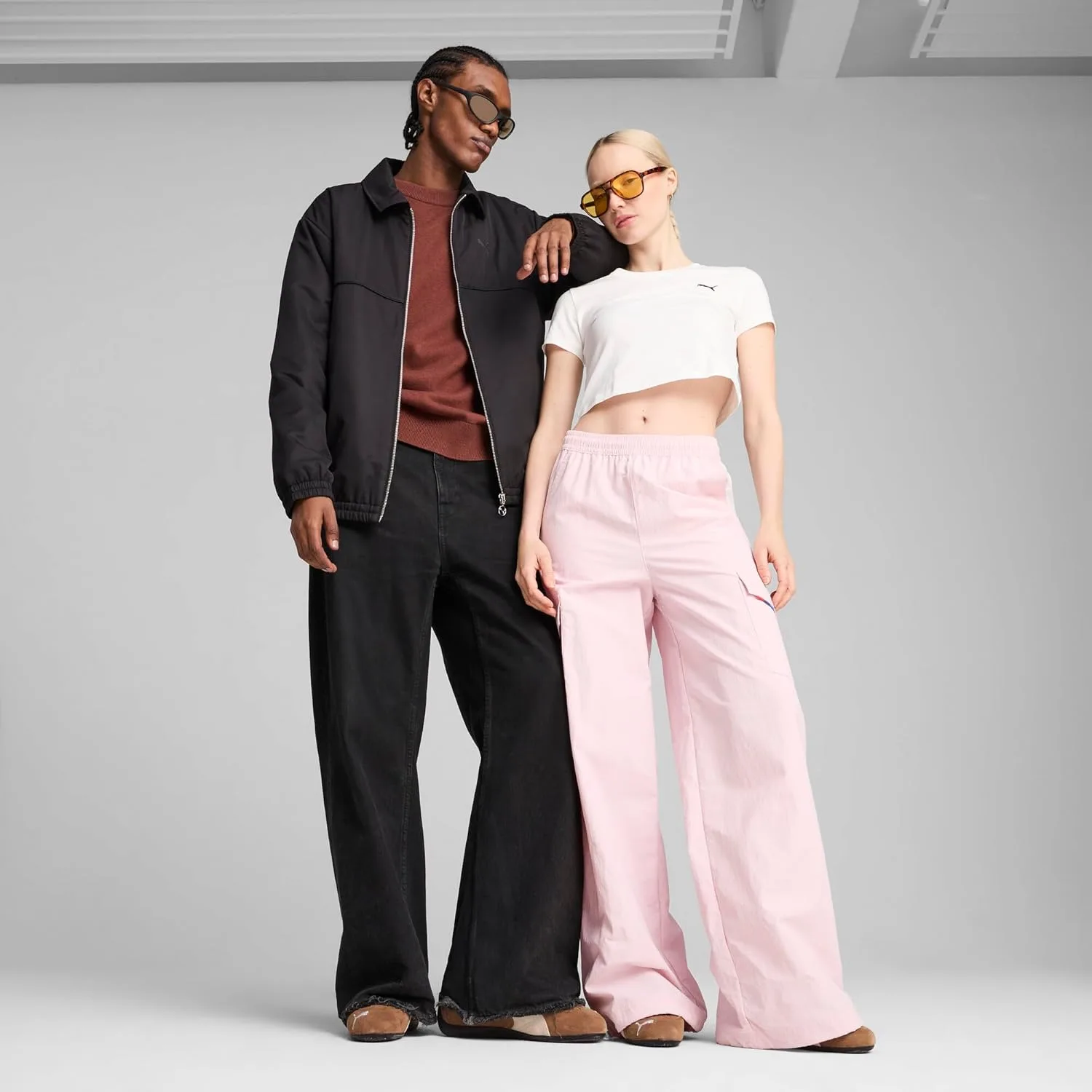 Кроссовки Puma Speedcat DC45 Flat, коричневый — фото 3