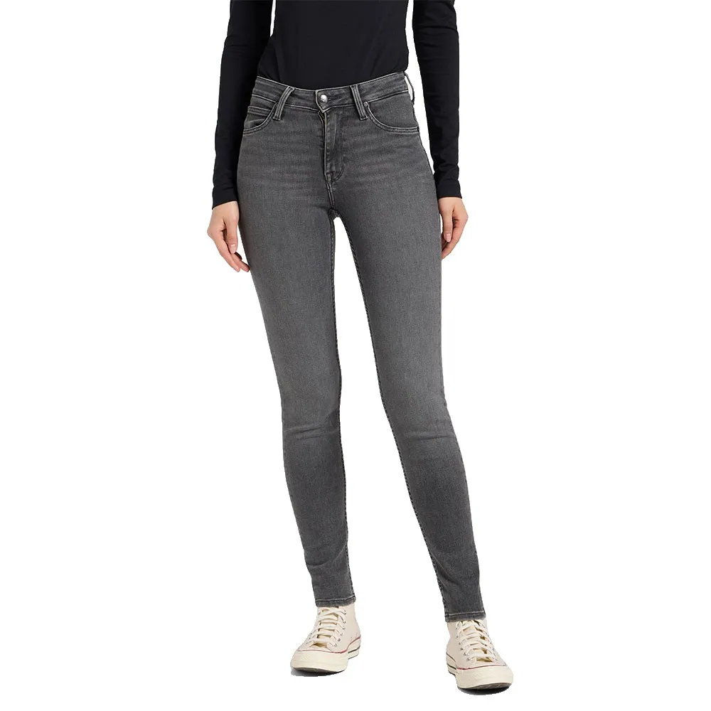 

Джинсы Lee Scarlett Skinny Fit high waist, серый