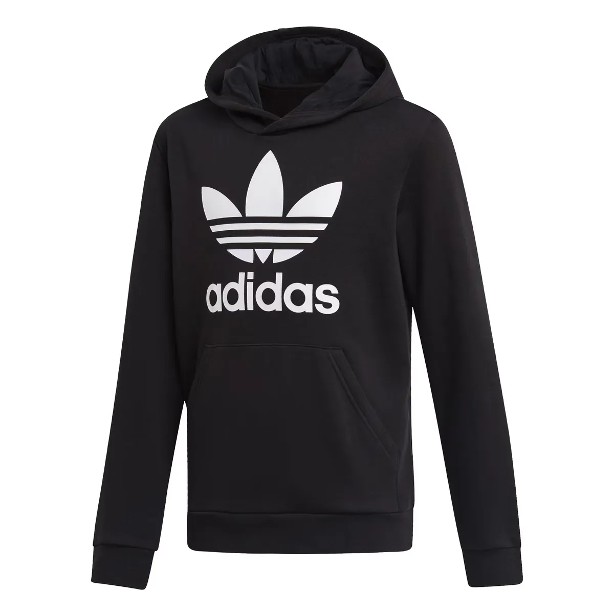 

Детский трилистник Adidas Originals Толстовка, черный/белый