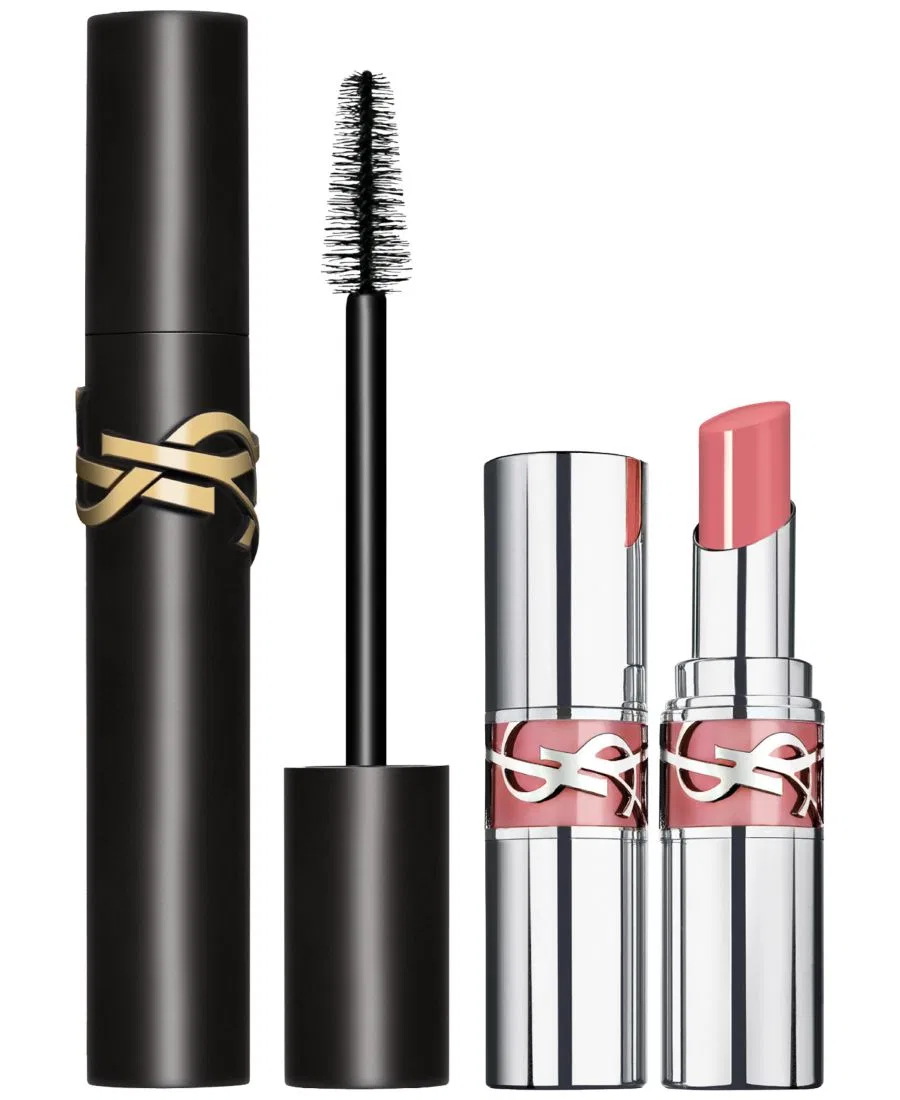 Подарочный набор из 2 предметов: тушь для ресниц Lash Clash и помада Loveshine Yves Saint Laurent — фото 2