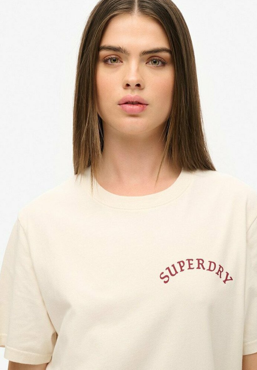 

Футболка с принтом TATTOO GRAPHIC Superdry, белый