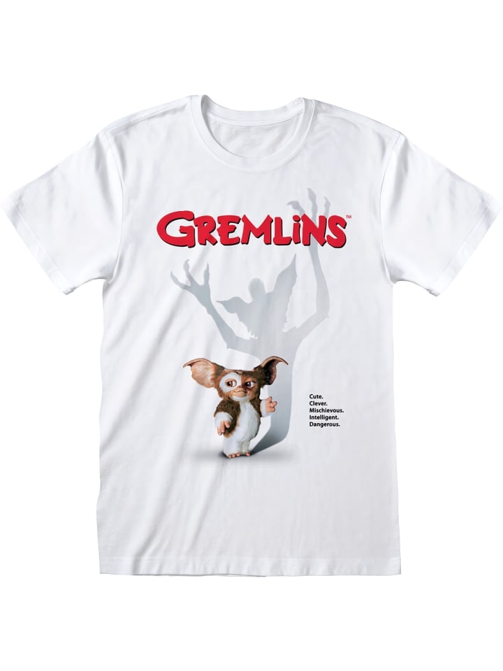 

Футболка "Poster T-shirt" белого цвета Gremlins, Белый, Футболка "Poster T-shirt" белого цвета Gremlins