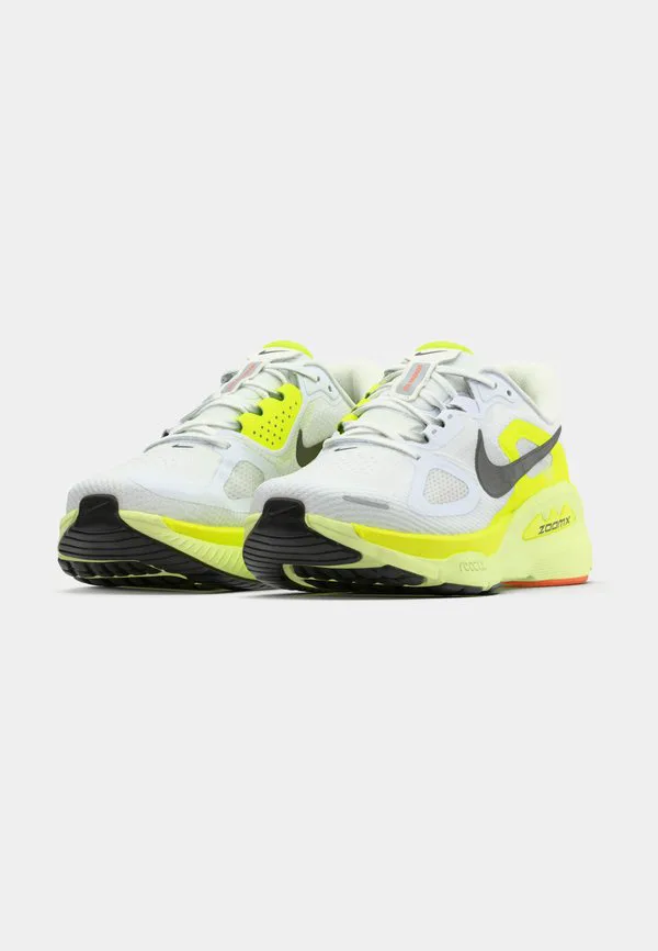 Кроссовки для бега по шоссе structure plus Nike Performance, White/Black/Pure Platinum-Coloured/Volt/Barely Volt/Total Orange — фото 3