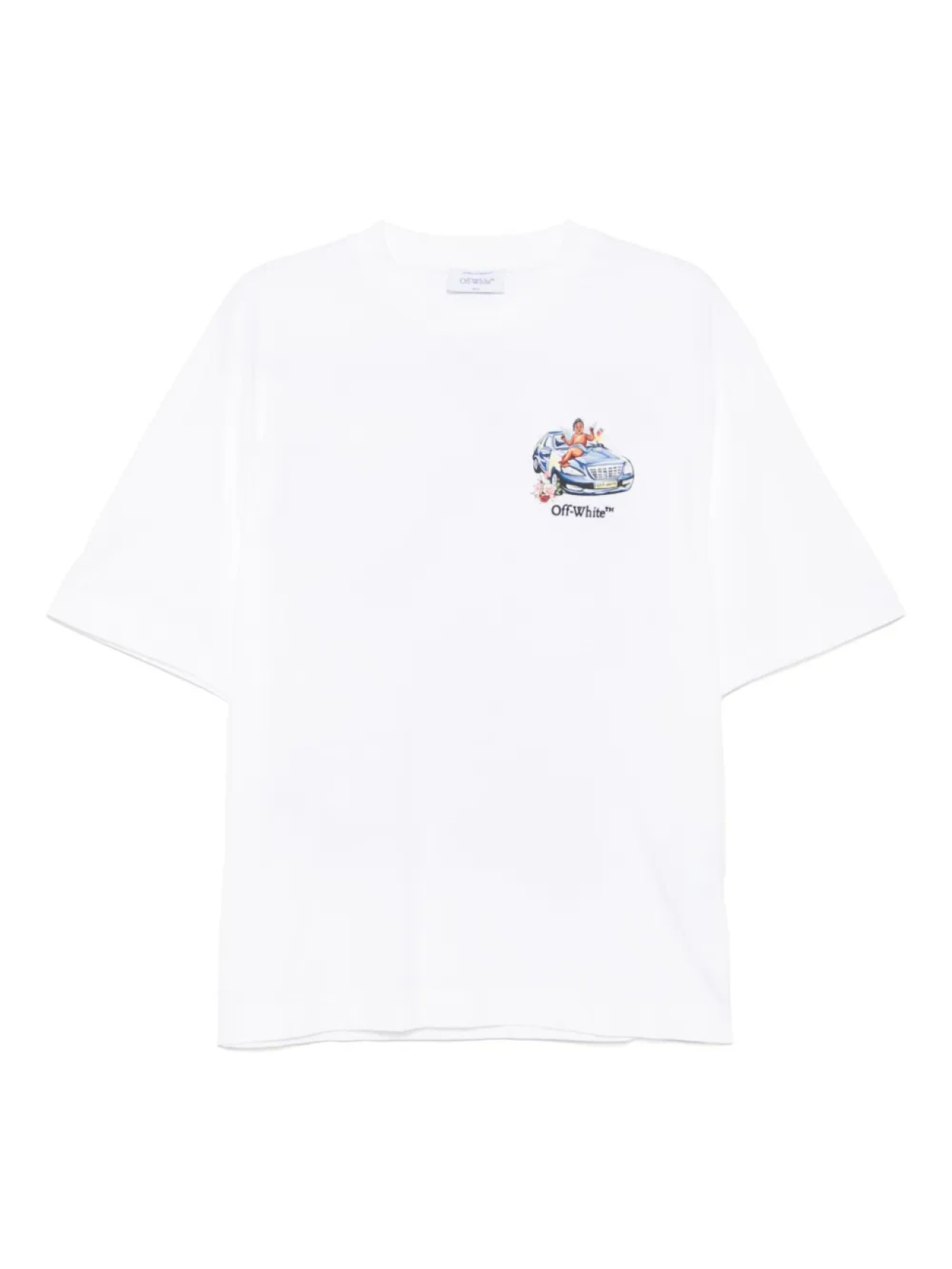 

Off-White футболка Fresco Arrow Skate S/s, белый