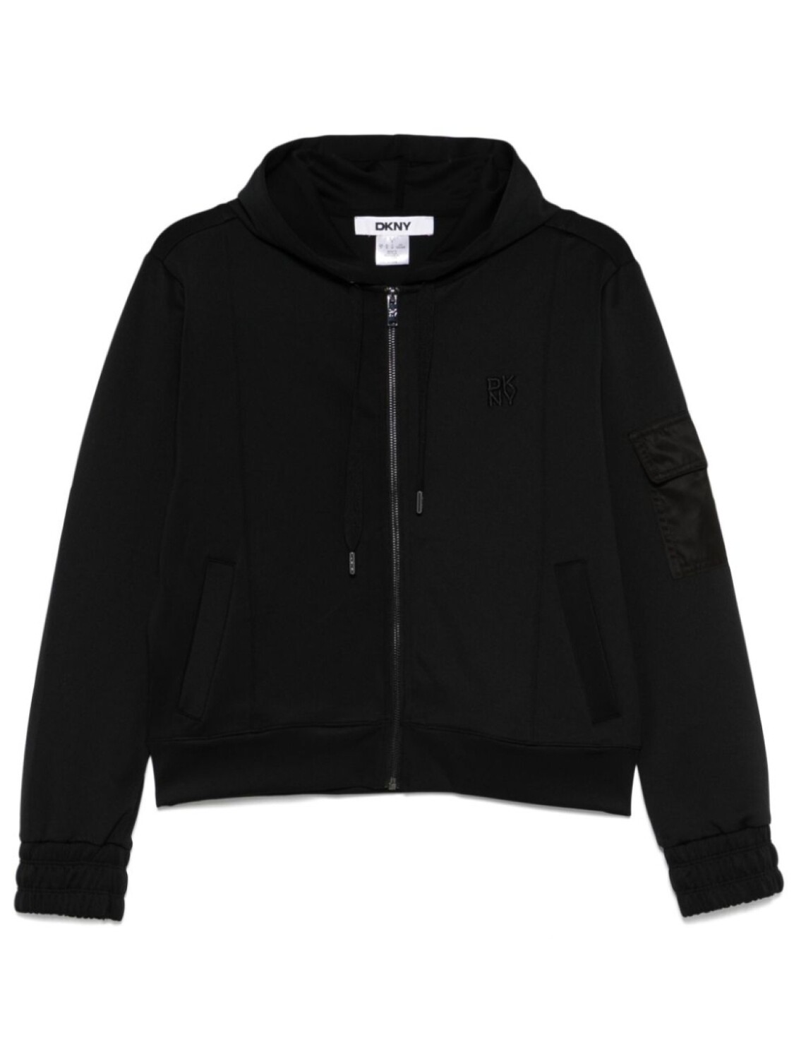 

Толстовка с капюшоном из джерси для подводного плавания DKNY, черный