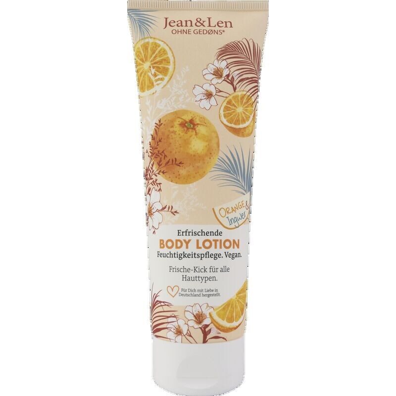 

Ароматный лосьон для тела с экстрактом апельсина и имбиря Jean&Len, 250 ml