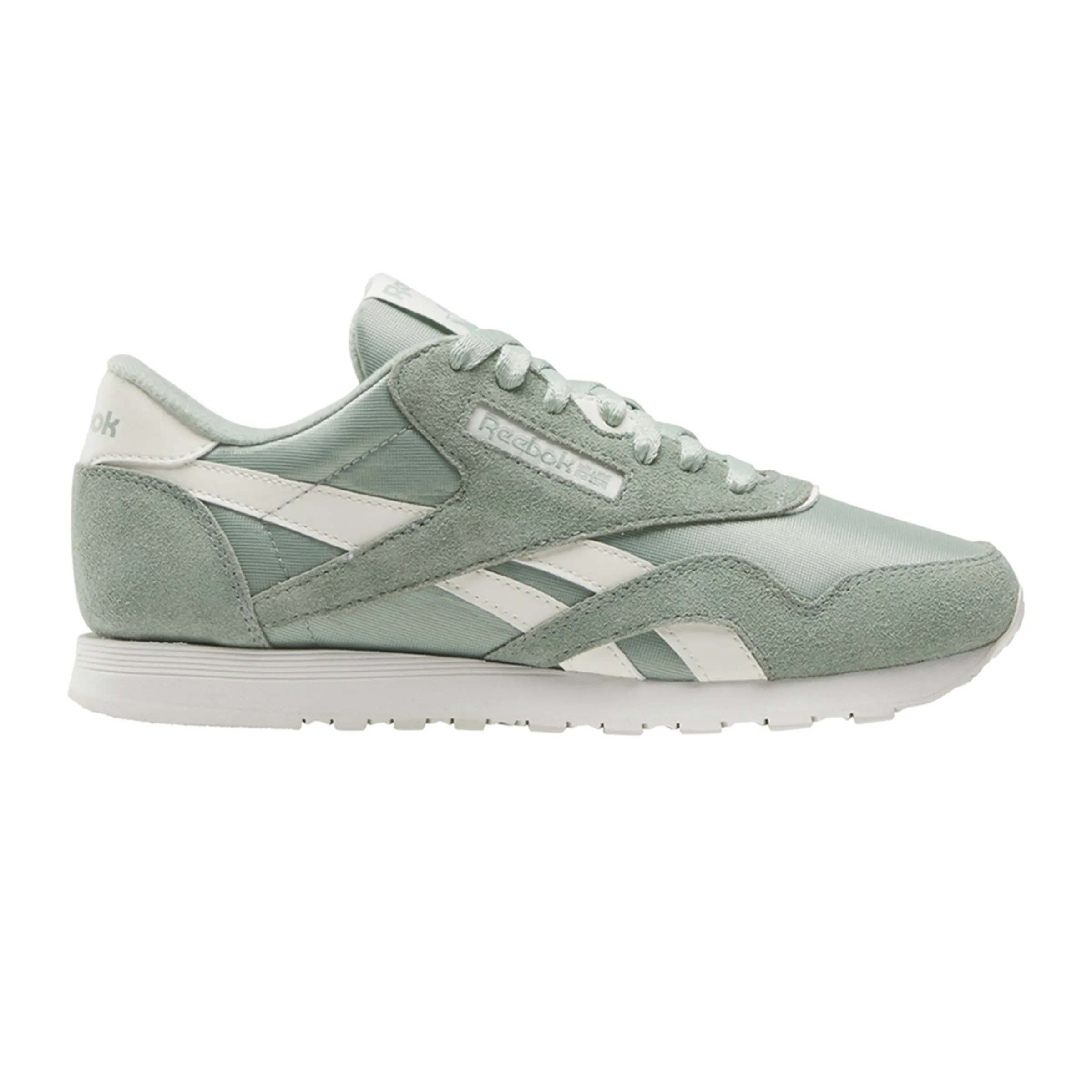 Женские повседневные кеды CLASSIC NYLON Reebok, зеленый