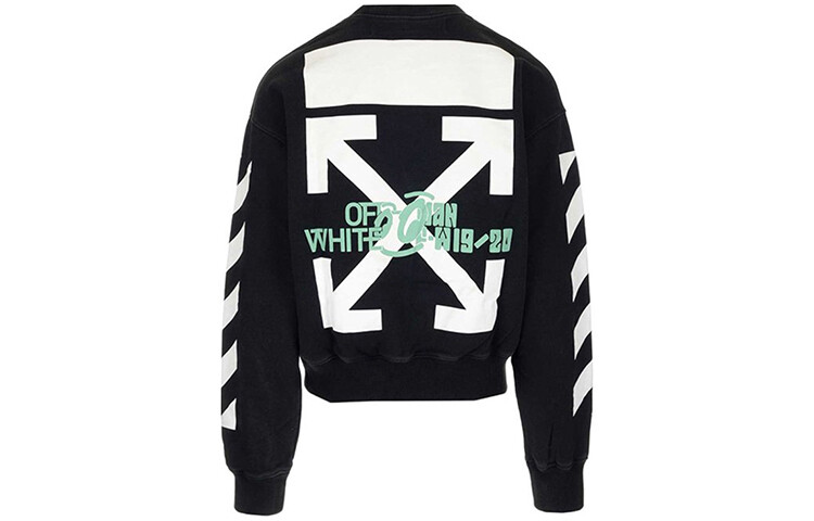 Свитшот с круглым вырезом и принтом «Водопад» Off-White