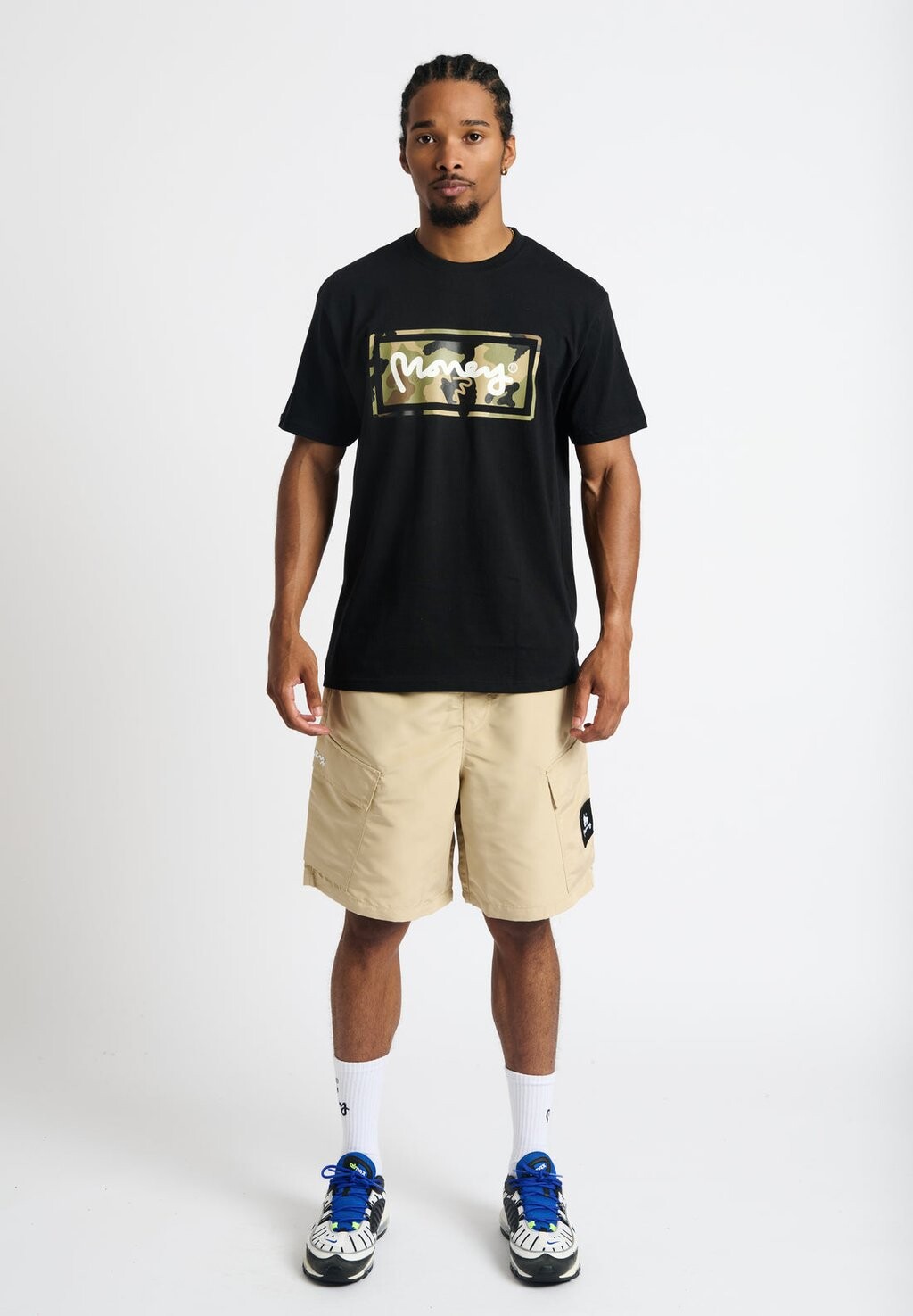 

Шорты ENGINEERED Money Clothing, цвет Stone