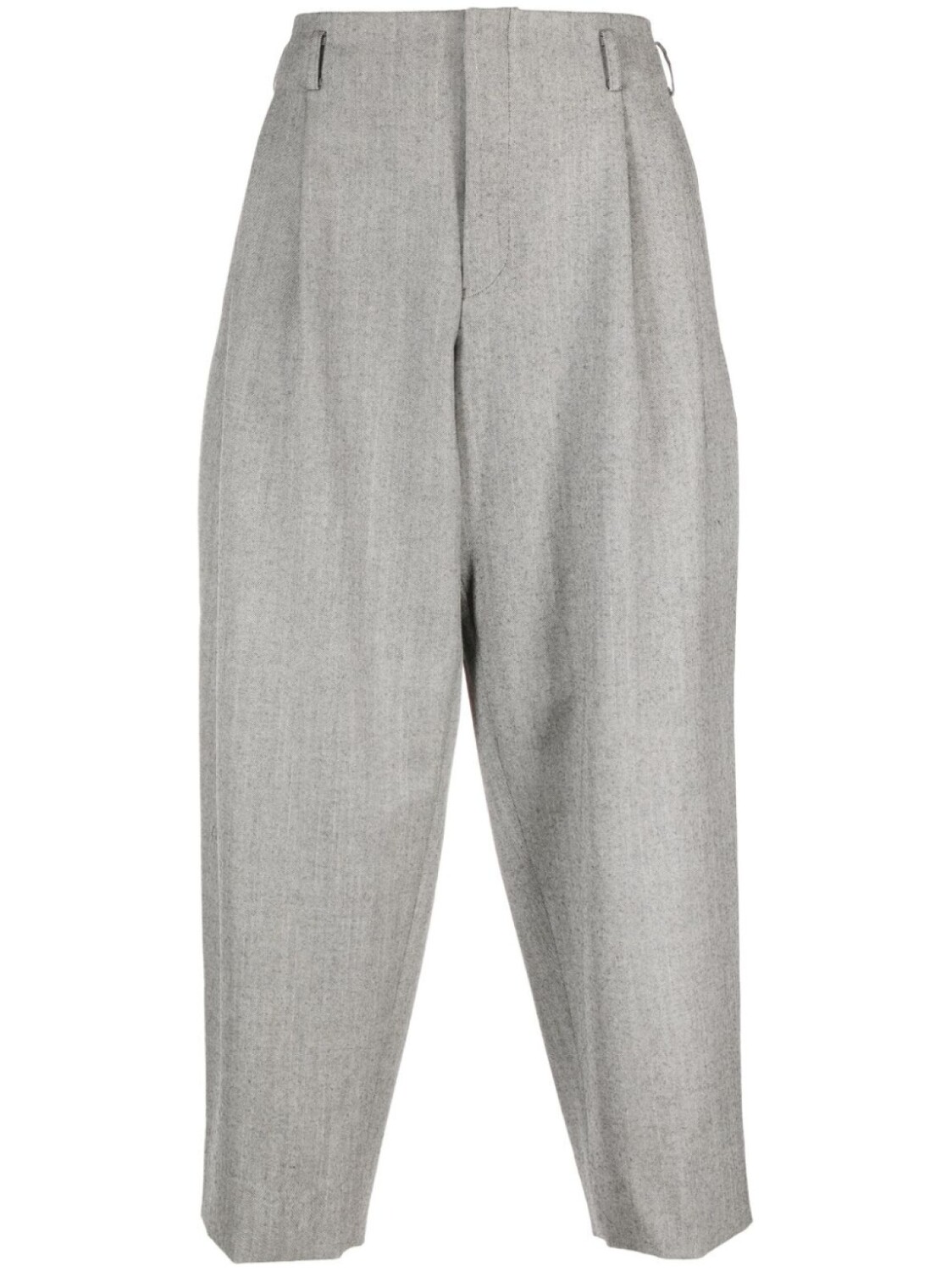 

Comme des Garçons Homme Plus шерстяные брюки прямого кроя, черный