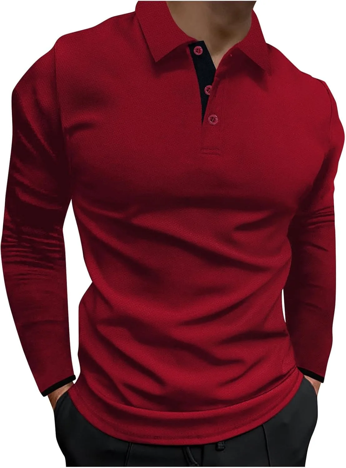 

Мужская рубашка с длинным рукавом Slim Fit hlysgo