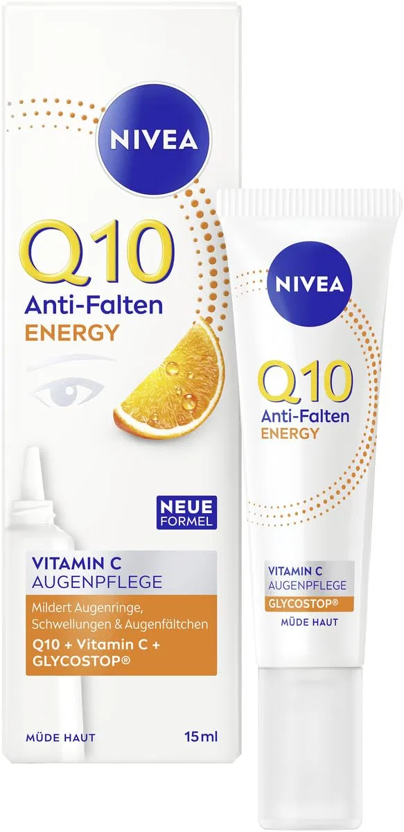Антивозрастной крем для век NIVEA Q10 с витаминами C и E Nivea