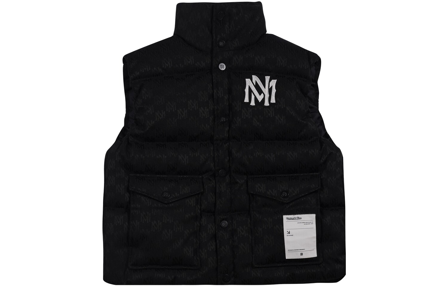 

Жилет унисекс Mitchell & Ness, Черный
