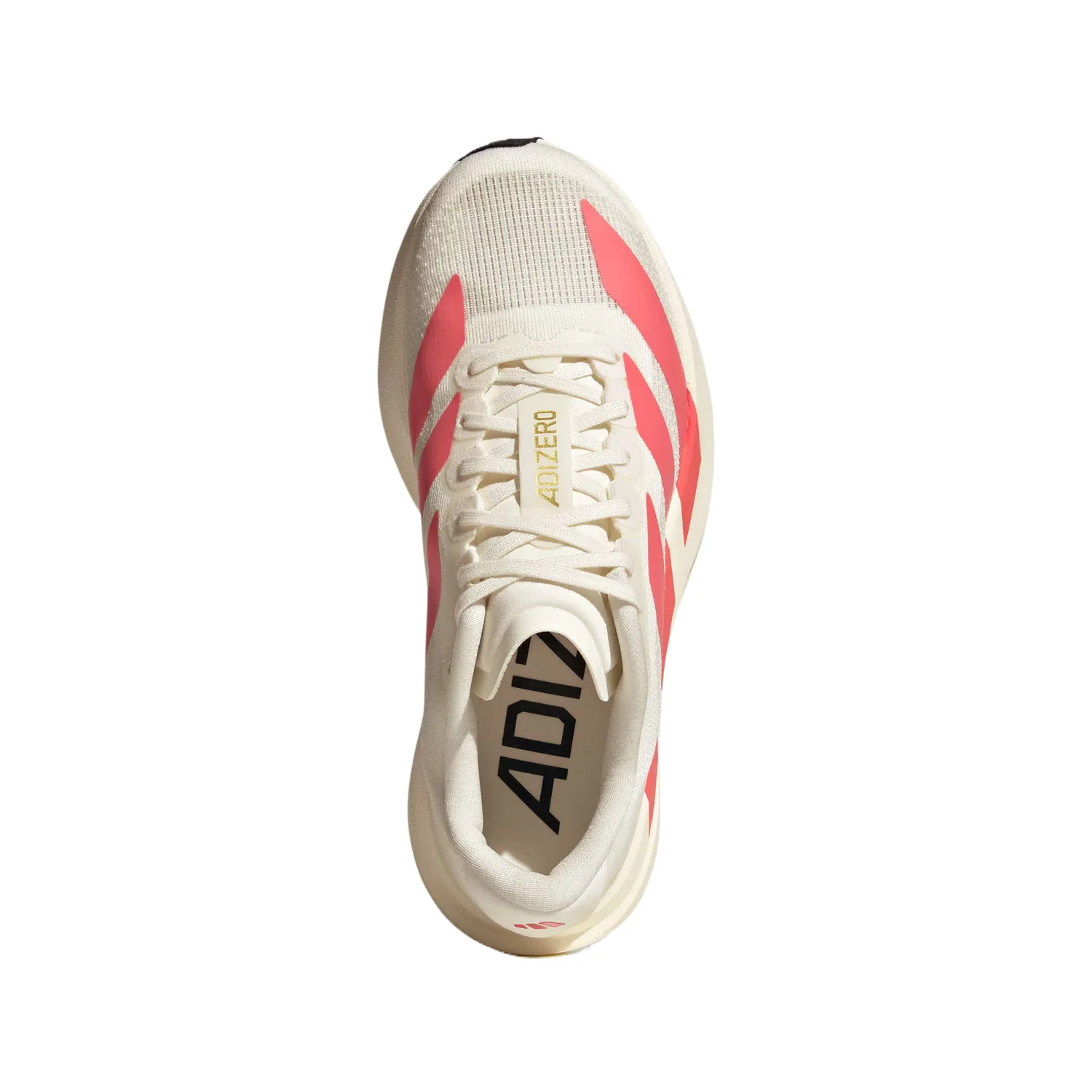 Adizero Evo SL Fabric Cushioning Low top детские кроссовки для бега Unisex Adidas, jade белый/soft светло-scarlet — фото 4
