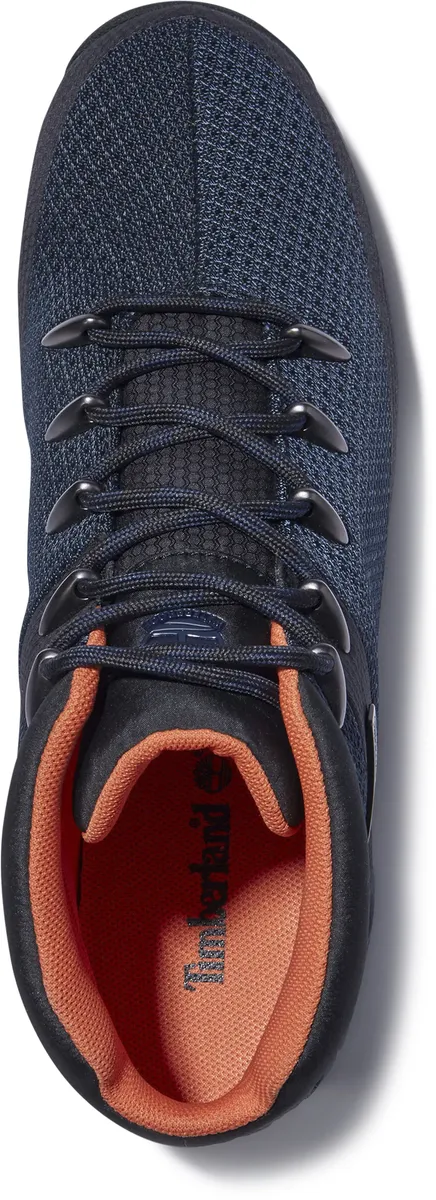 Мужские ботинки Timberland Euro Sprint Fabric на шнуровке водонепроницаемые, синий — фото 4