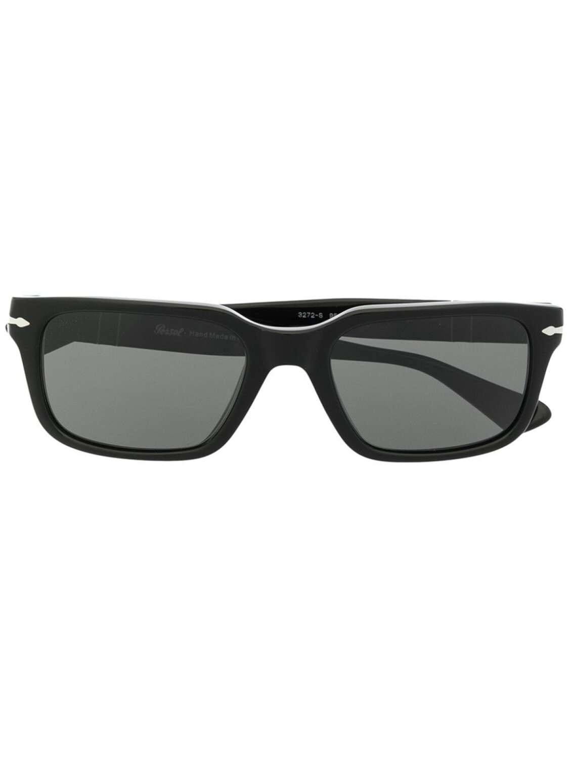 

Persol солнцезащитные очки PO3271S в квадратной оправе, черный