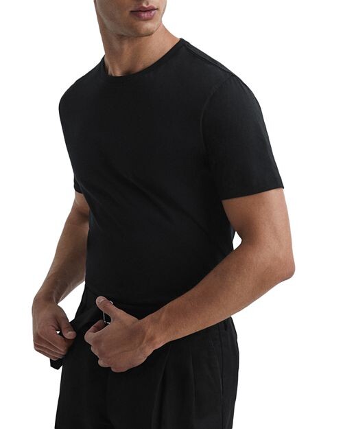

Футболка Bless с круглым вырезом REISS, цвет Black