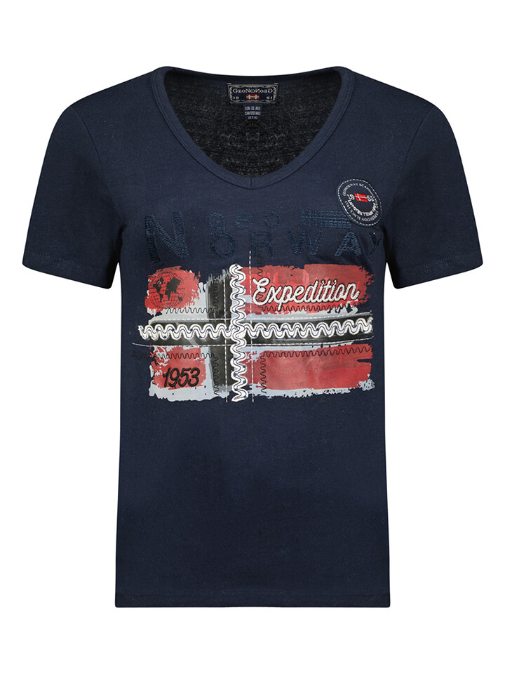 

Футболка Geographical Norway, темно-синий