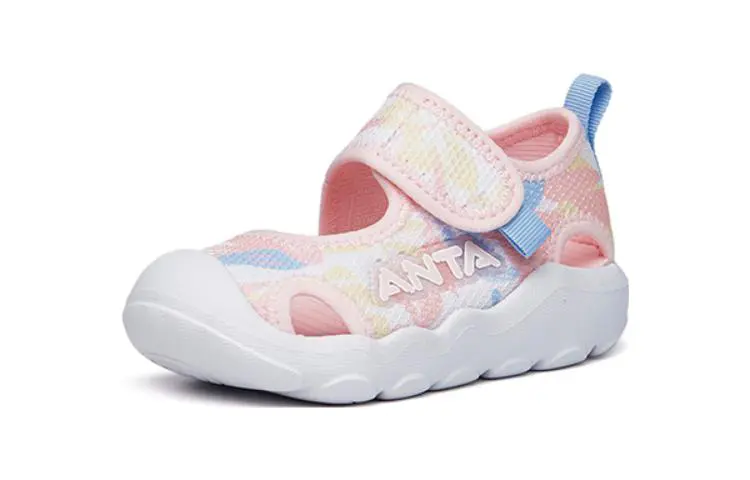 Кроссовки Anta kids Octopus Toddler Shoes TD Low-top Pink — фото 2