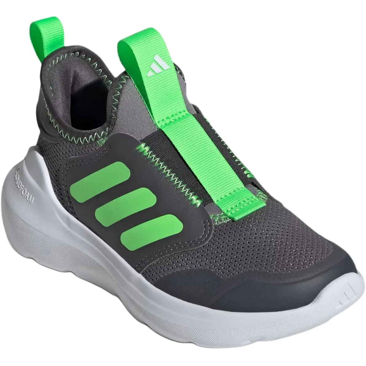 Adidas Tensaur Support низкие повседневные кроссовки серые детские — фото 4