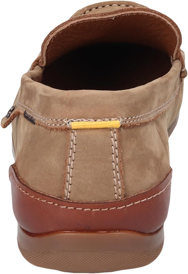 Тапочки Camel Active из нубука, тауп, Taupe — фото 3