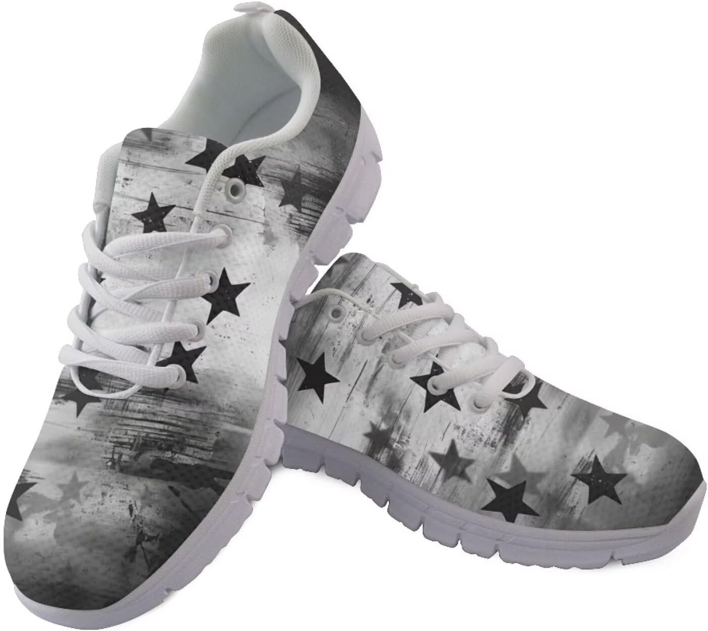 

Кроссовки GIFTPUZZ для женщин и мужчин на День независимости, патриотические, с сетчатой тканью, легкие и удобные, размер 39-48, 4th of July