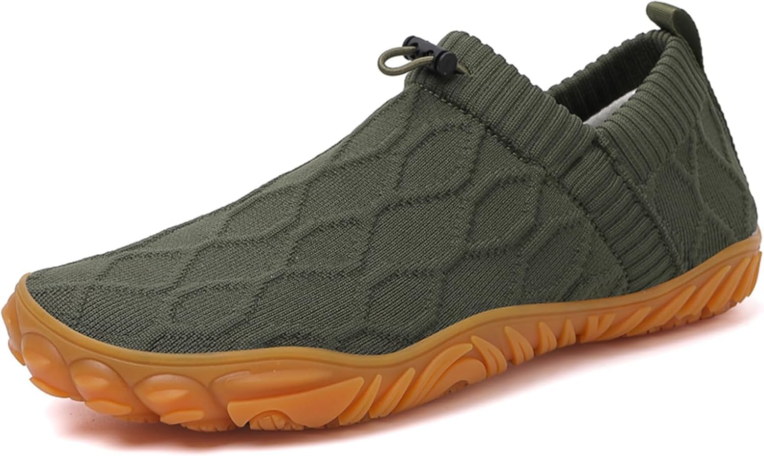 

Мужские туфли Легкие водонепроницаемые слипоны для ходьбы и тренировок Дышащие минималистичные водные кроссовки Xjypuu2, зеленый
