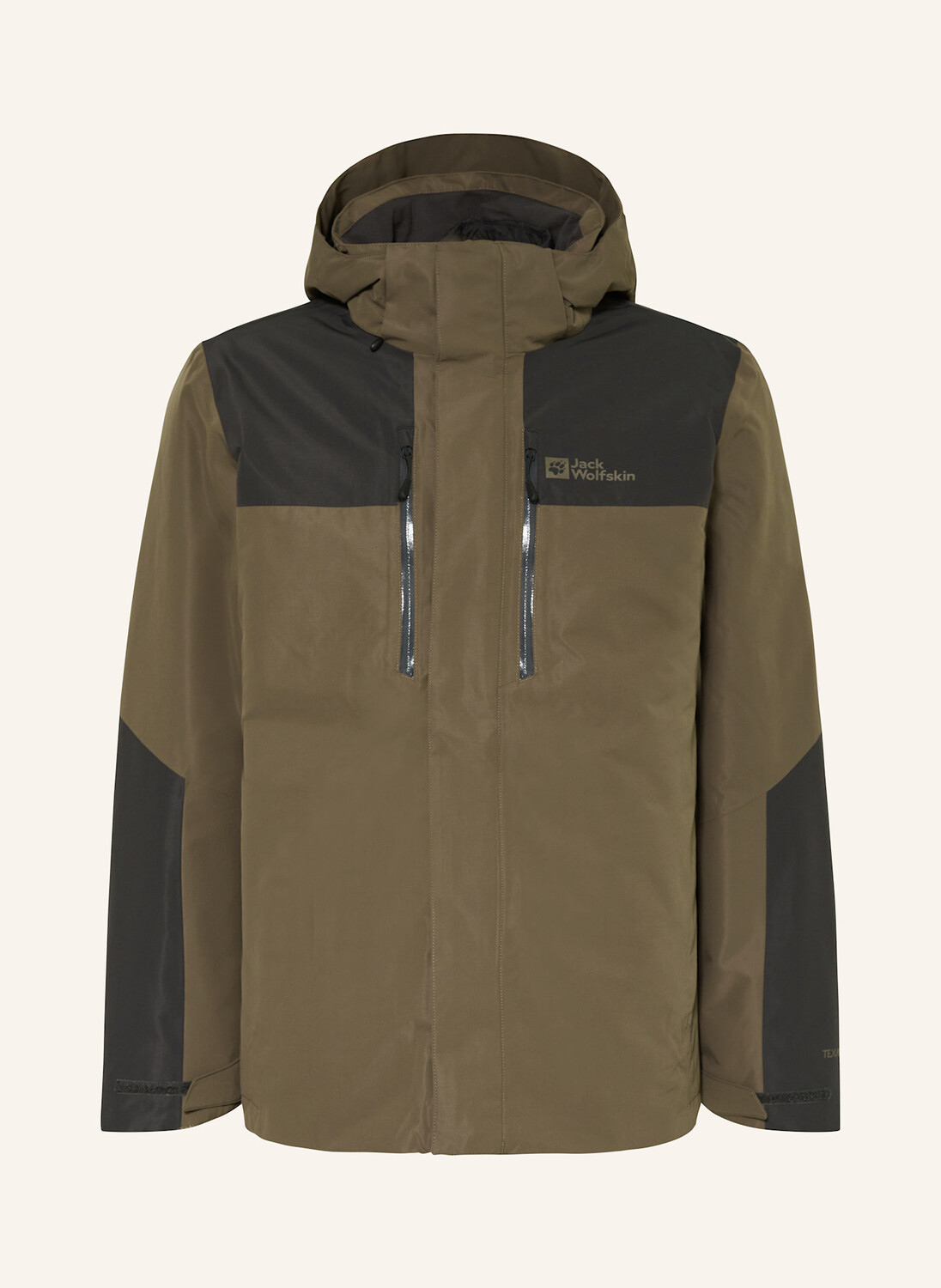 

Куртка 2 в 1 яшва Jack Wolfskin, цвет BRAUN/DUNKELGRAU