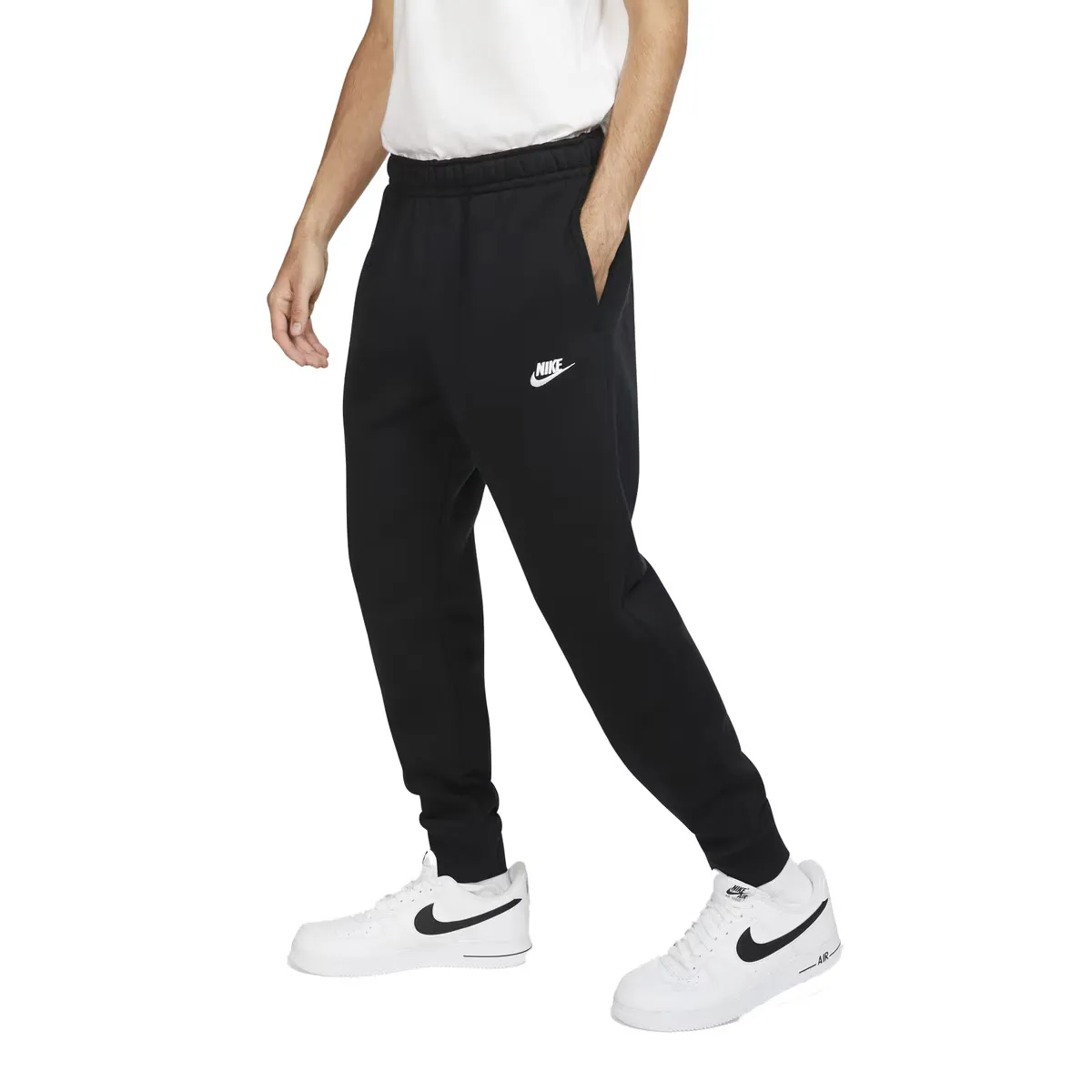 

Мужская спортивная одежда Club флисовые брюки Nike, чёрный