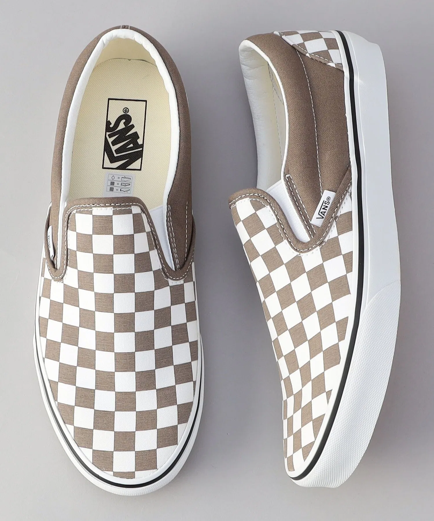 Мужские кеды VANS SLIP ON CT мокко