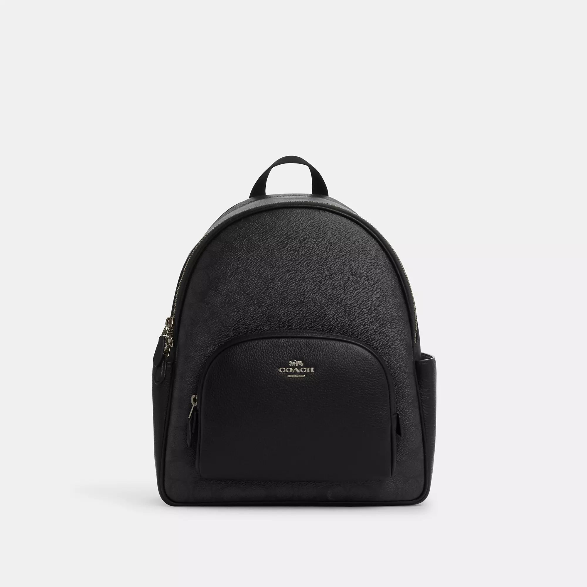 

Рюкзак Coach Outlet Court из фирменной ткани, бронзовый/угольный/черный