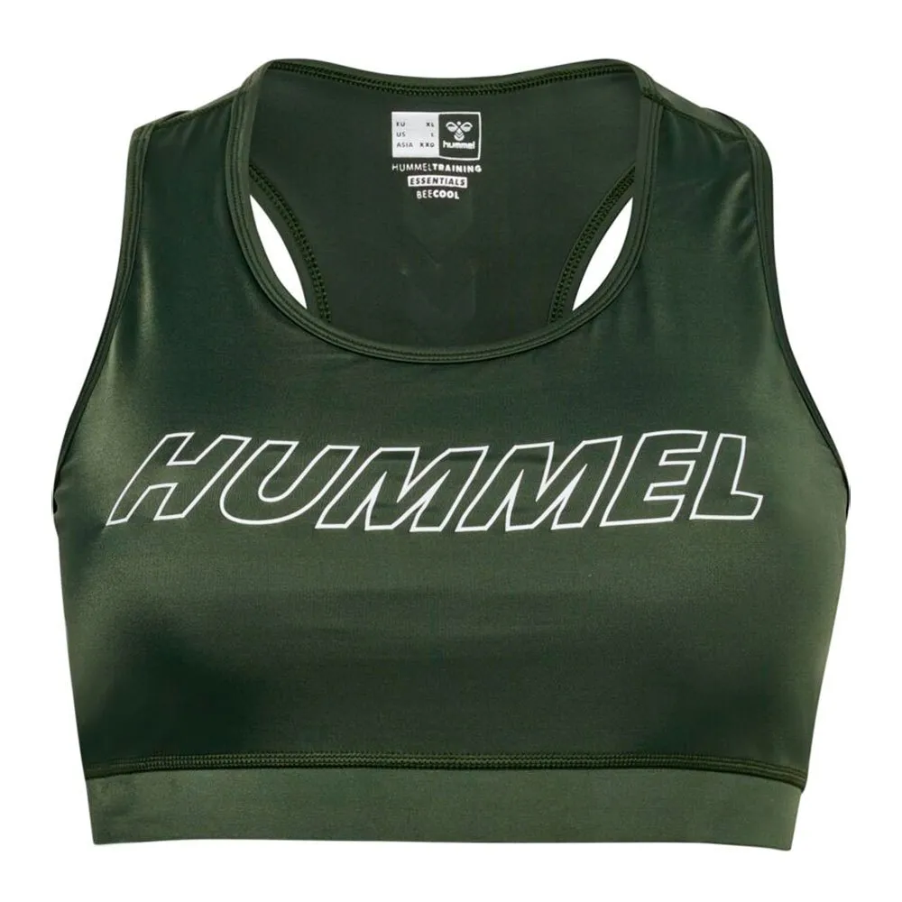 

Спортивный топ Hummel TE Curvy, зеленый
