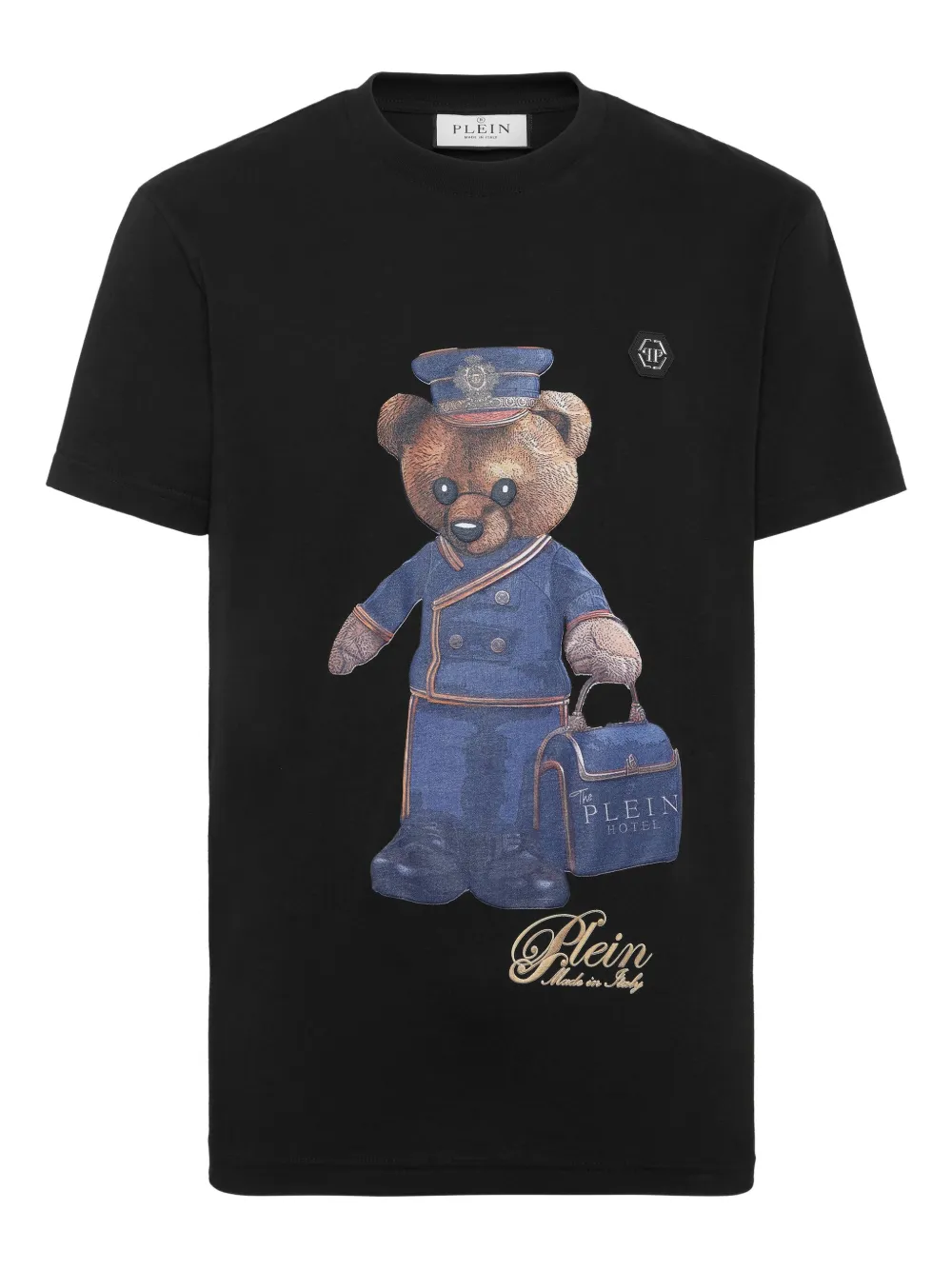 

Футболка с принтом Teddy Bear Philipp Plein, черный