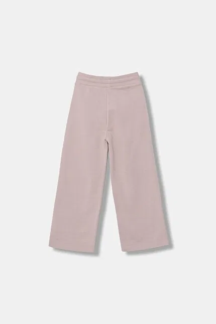 Спортивные штаны из хлопка United Colors of Benetton, розовый — фото 2