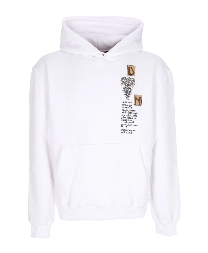 

Толстовка с длинными рукавами белого цвета с изображением древнего дракона Dolly Noire, белый