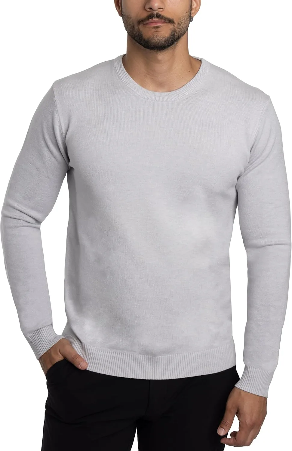 

Мужской свитер X RAY с круглым вырезом, Slim Fit, Midweight