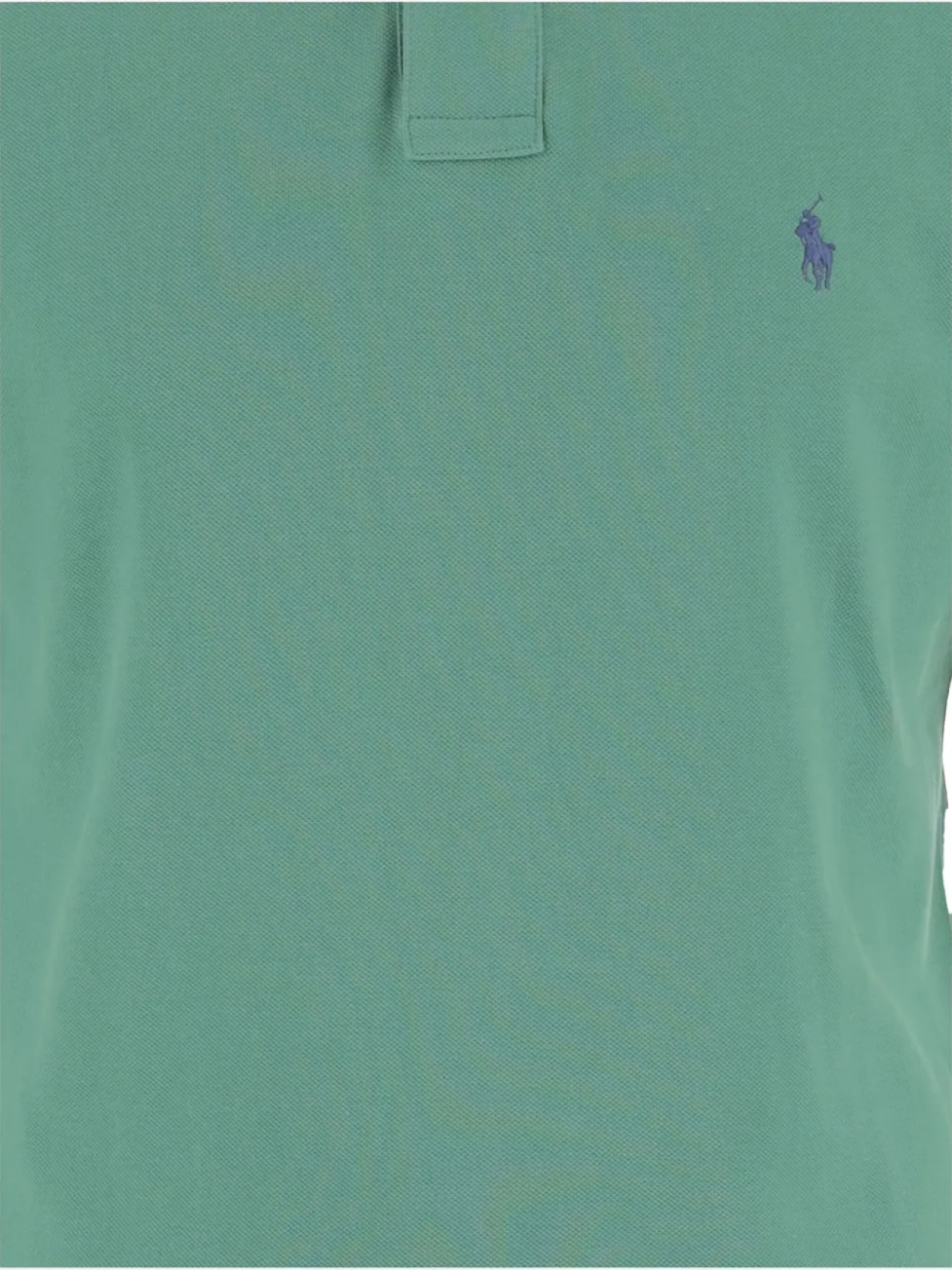 Рубашка-поло из хлопка Polo Ralph Lauren, зеленый — фото 3