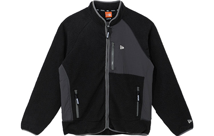 

New Era Вельветовая куртка унисекс черная, Black