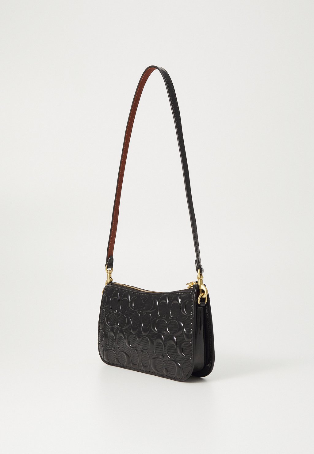 

Сумка PATENT SIGNATURE LEATHER PENN COACH, черный