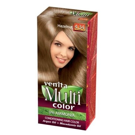 

Краска для волос MultiColor Hair Care 4.34 Фундук Венит Markenlos
