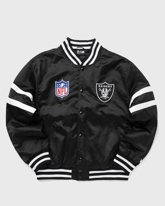 

Бомбер New Era Nfl Satin Bomber Las Vegas Raiders, черный