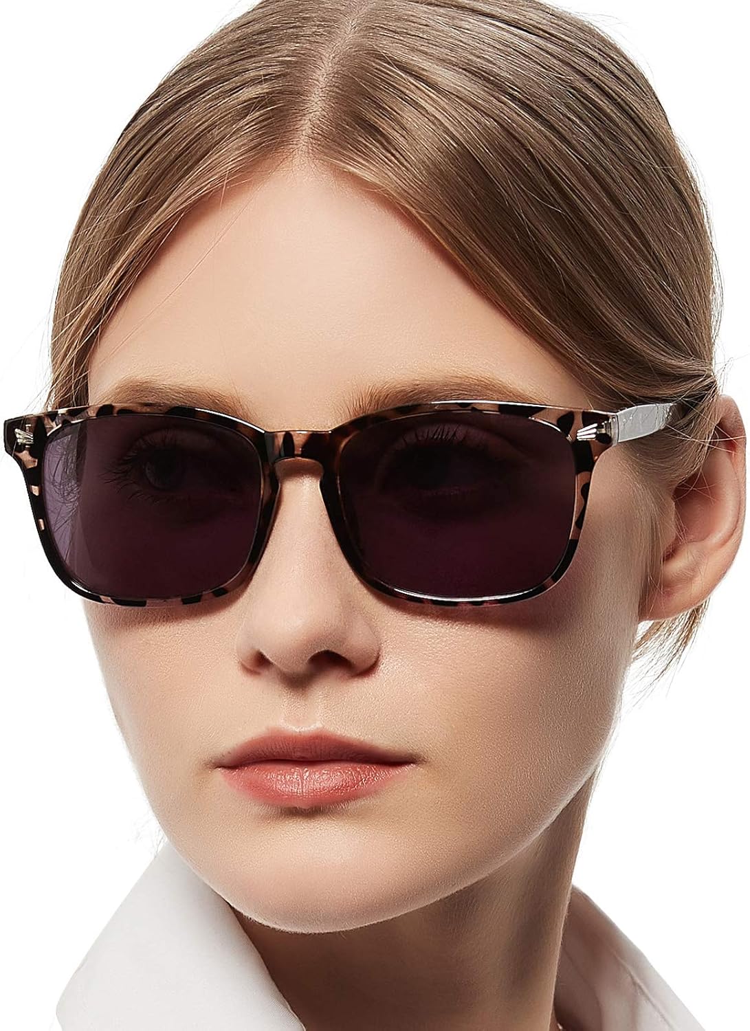 

Солнцезащитные очки MARE AZZURO для чтения для женщин, солнцезащитные очки для чтения 0.50 0.75 1.00 1.25 1.50 1.75 2.00 2.25 2.50 2.75 3.00 3.25 3.50 3.75 4.00 (Леопардовый принт, 2.50), A-leopard