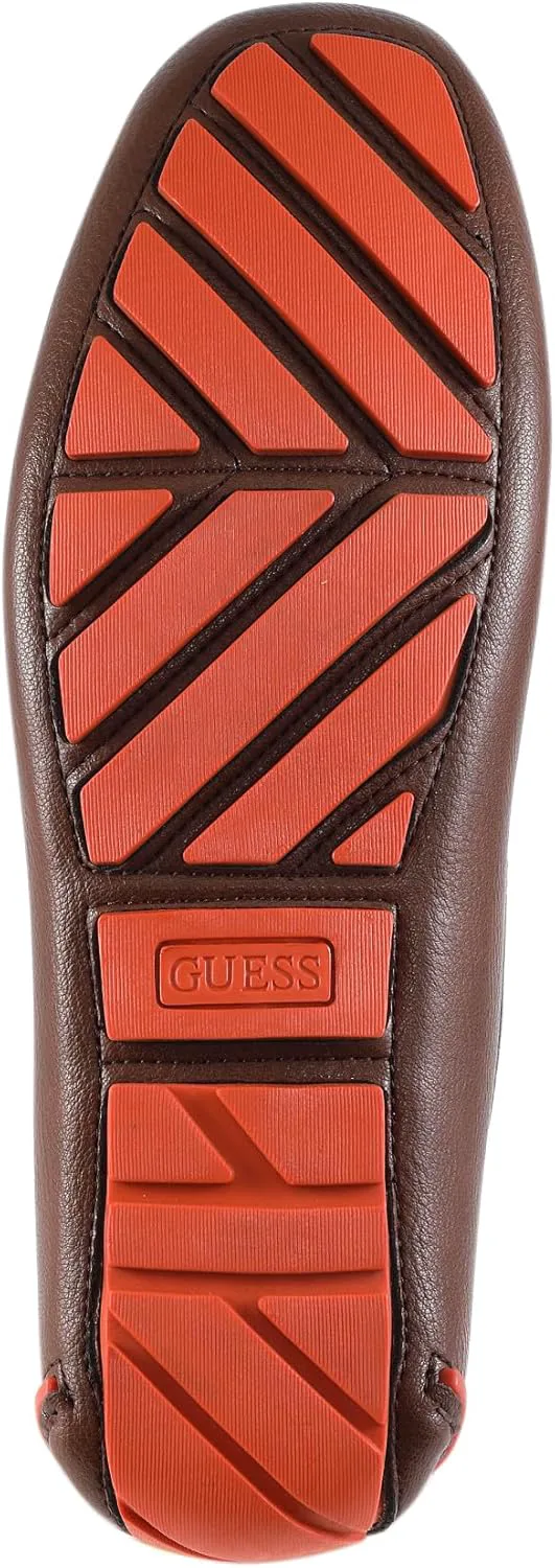 Лоферы Guess Mens Almer, темно-коричневый/оранжевый — фото 4