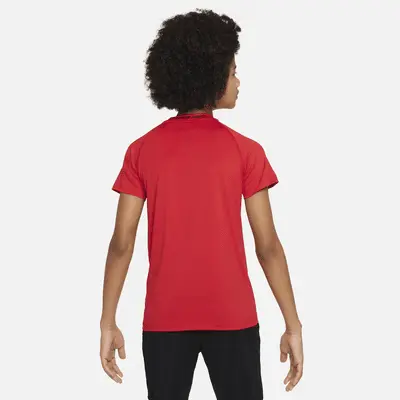 Топ Nike Pro, цвет University Red/Black — фото 2