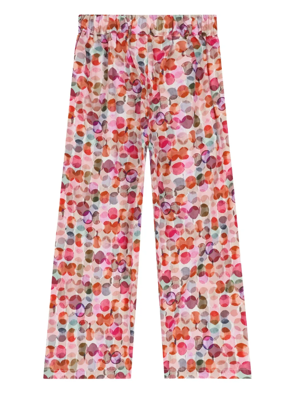 Брюки с горошинами Aigner Kids, розовый — фото 2