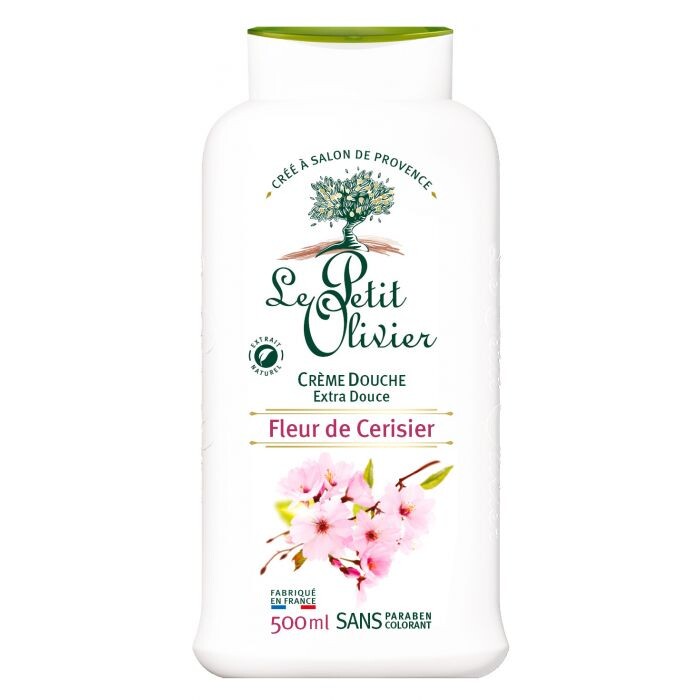 

Тени для век Crema de Ducha Flor de Cerezo Le Petit Olivier, 500 ml