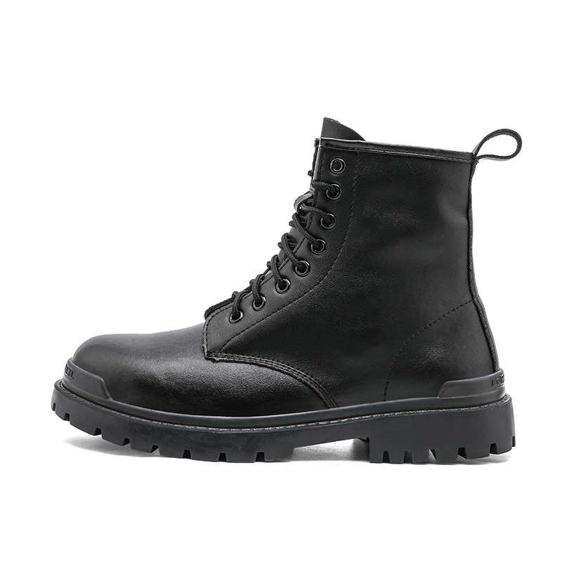 

Dunnu Мужские черные ботинки Martin с мягкой подкладкой, цвет Black Padded