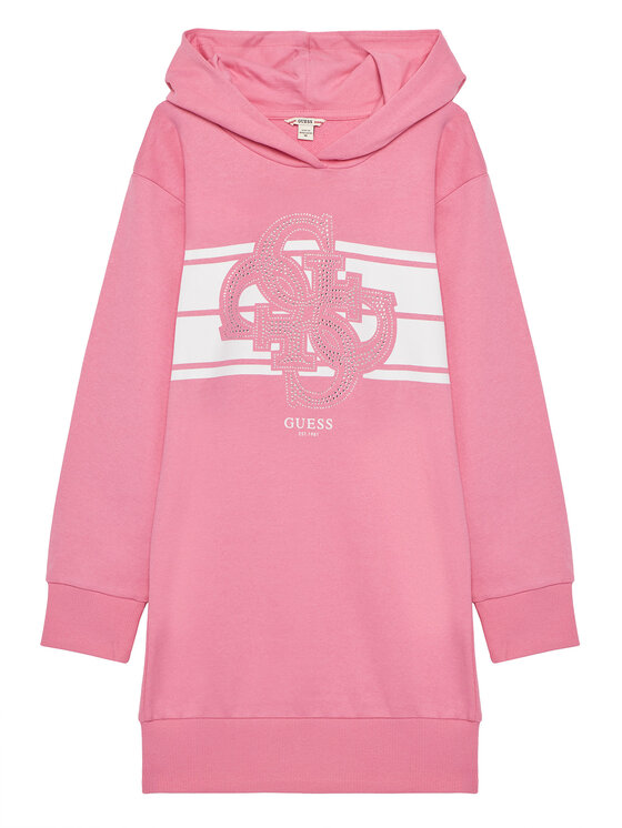 

Платье на каждый день обычный крой J5YK04 KA6R4 Guess, розовый